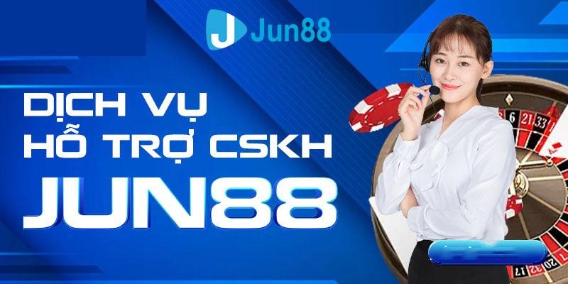 CSKH tại nhà cái Jun88 vô cùng chuyên nghiệp, nhanh chóng